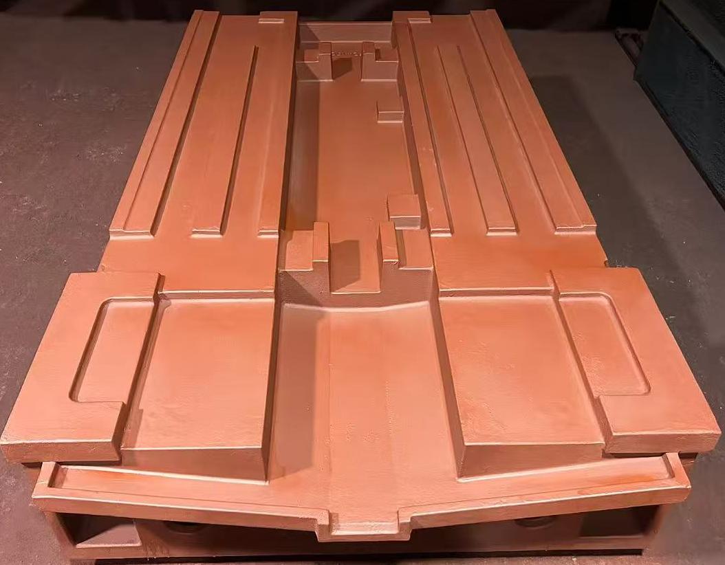 Vertical machining center base